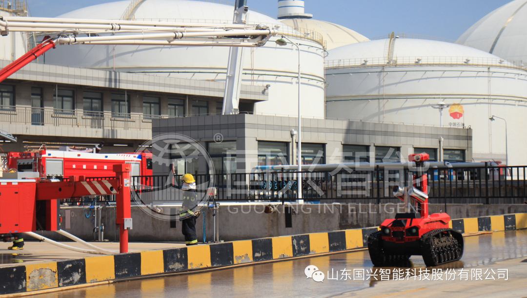 黃渤海新區(qū)?；飞a(chǎn)安全事故應(yīng)急救援演練